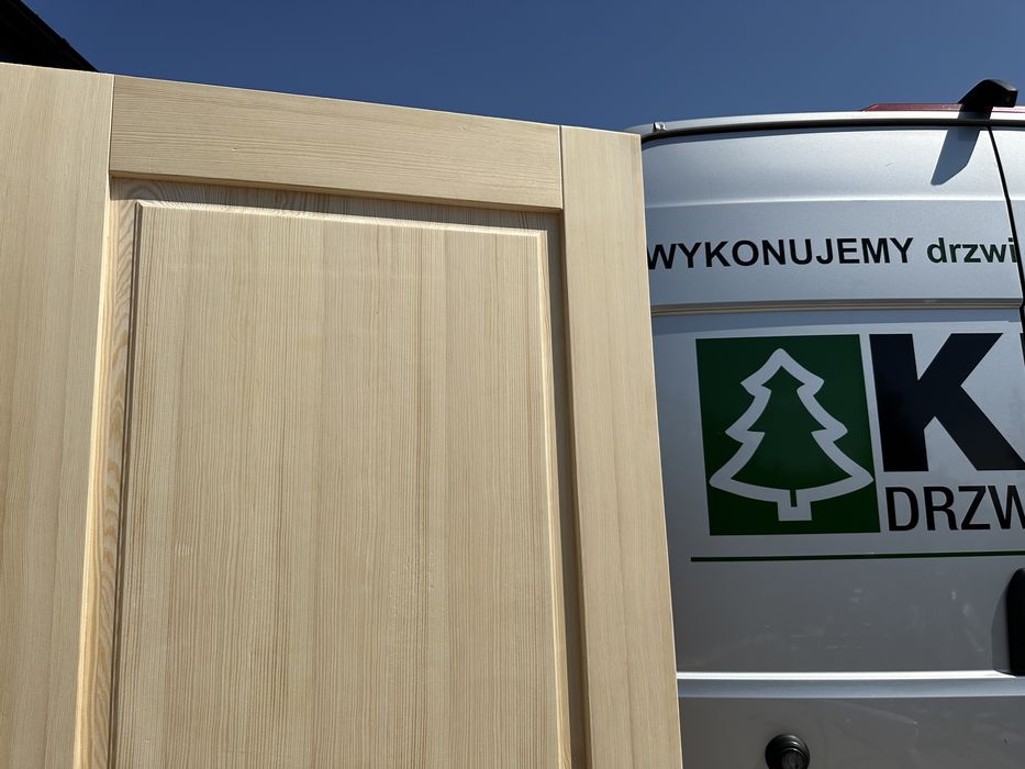 Drzwi wewnętrzne drewniane lite sosnowe Cała Polska 800 OFERT NA OLX