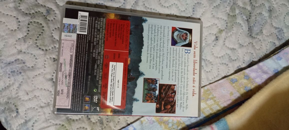 DVD original - filme Braveheart