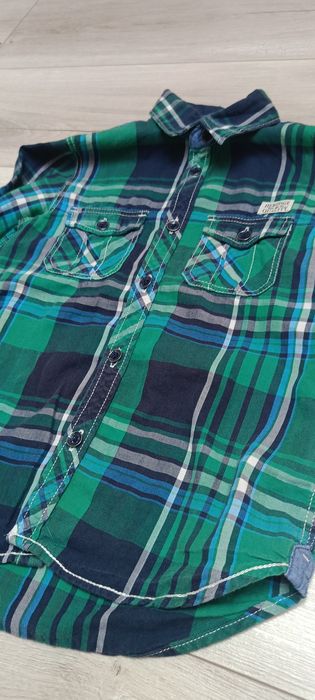 Koszula kratka H&M 116