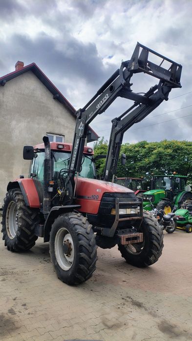 Ciągnik rolniczy case mx100 cummins 6 tur quick biegi pełzajace mx120