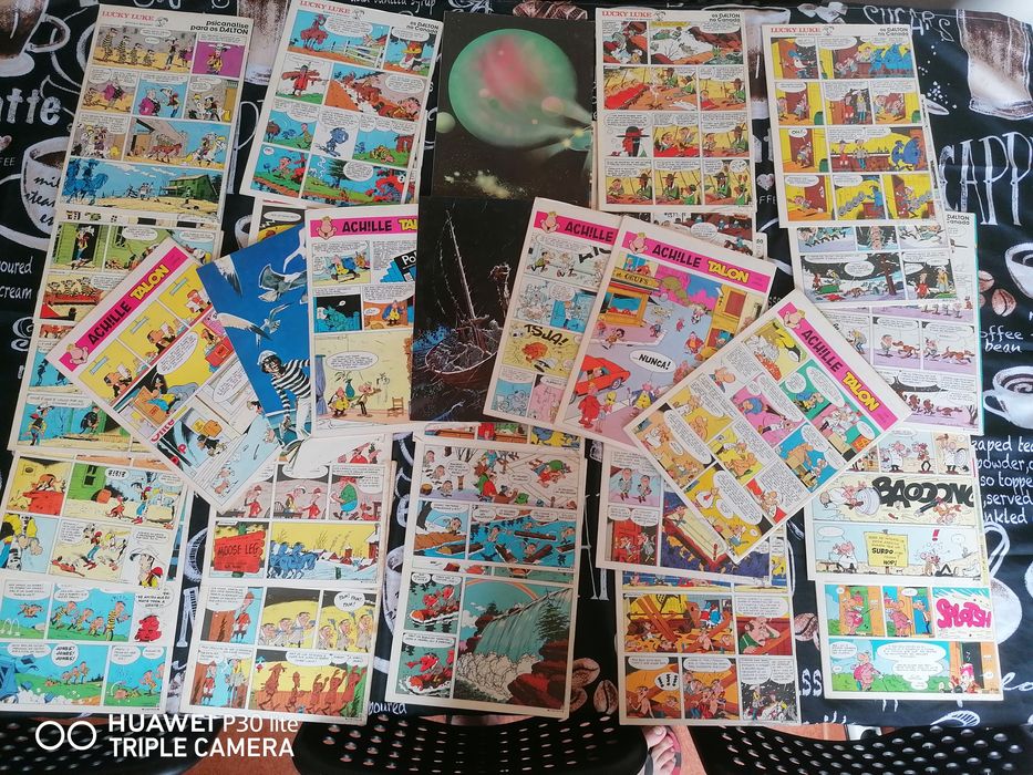 Revistas tin tin 9°ano (1976/77)