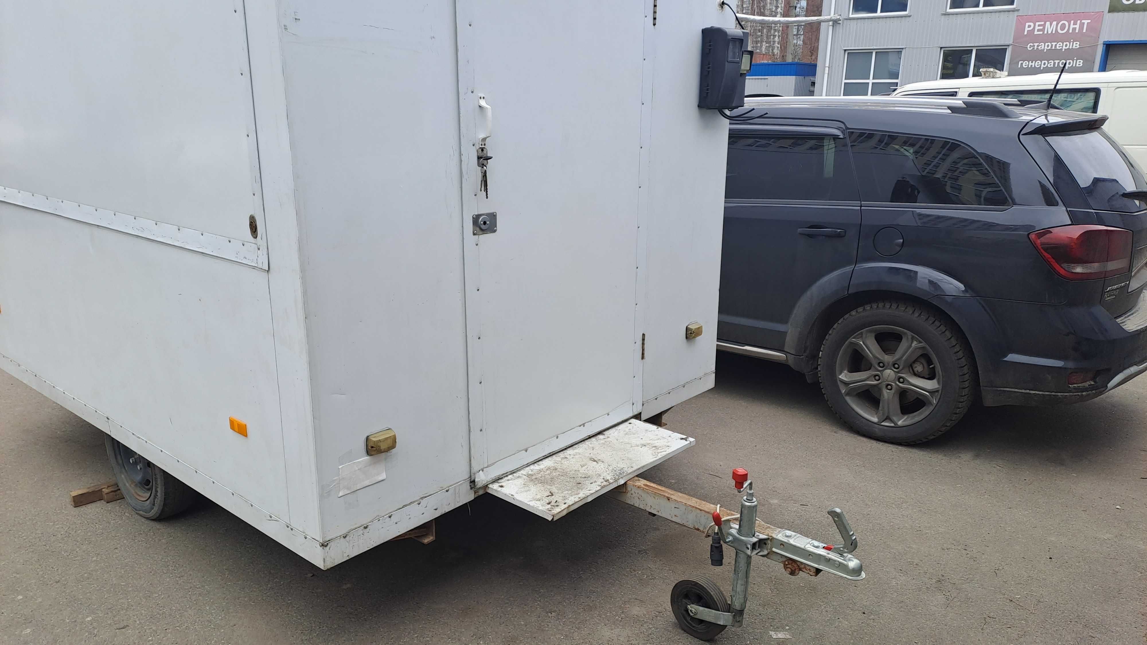 торговий прицеп причіп купава маф фургон кавярня фудтрак прицеп бизнес