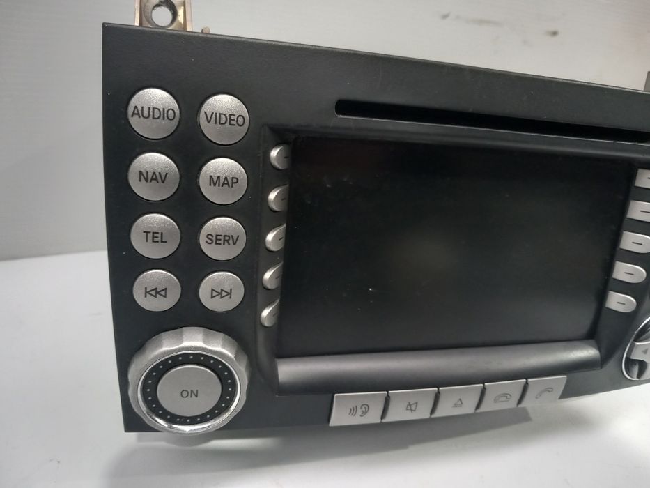 Sistema de navegação autoradio leitor CD GPS Mercedes SLK W171