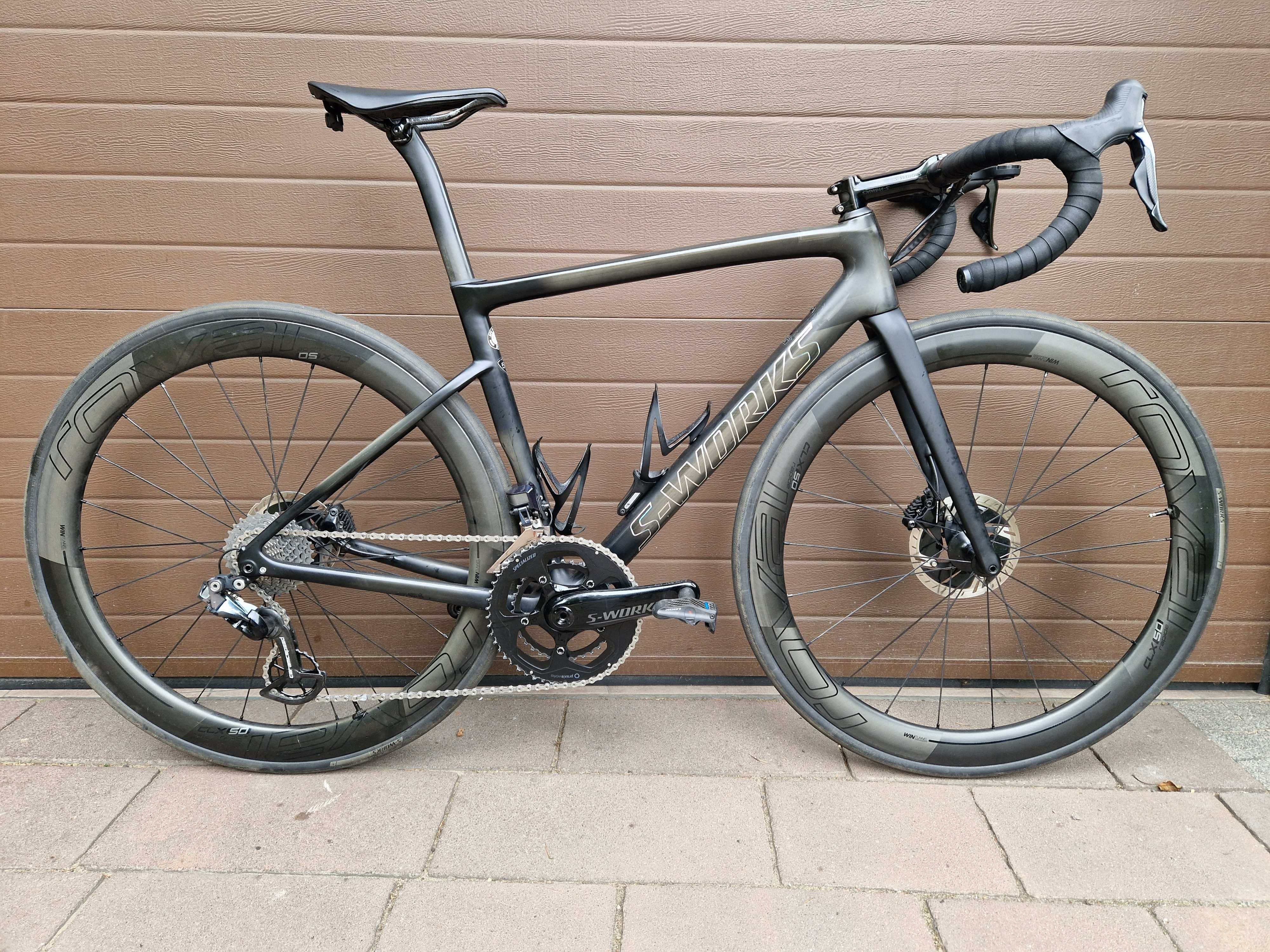 Specialized S-Works Tarmac Disc SL6 Satin Black Di2 rozmiar 52 idealny