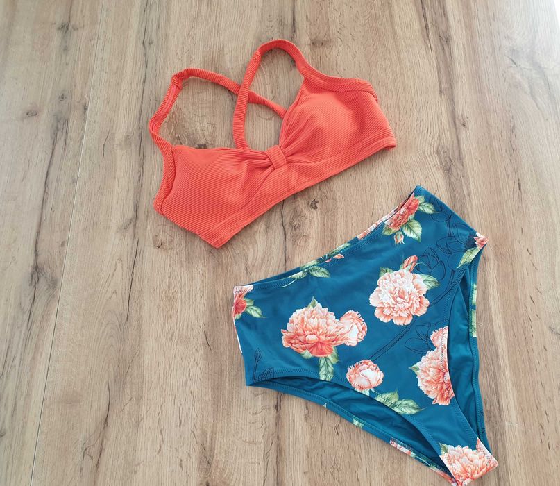 Strój kąpielowy dwuczęściowy, Cupshe, rozmiar M