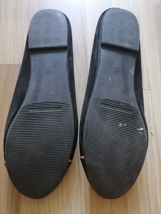 Czarne baleriny 40