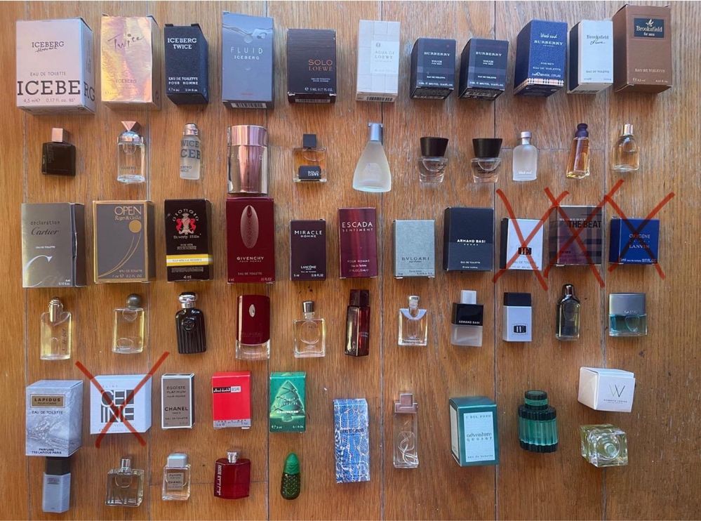 Miniaturas perfumes cada 5€