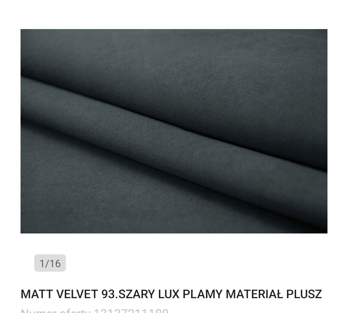 Narożnik kanapa L lewa duża Mojito - maty Velvet 93