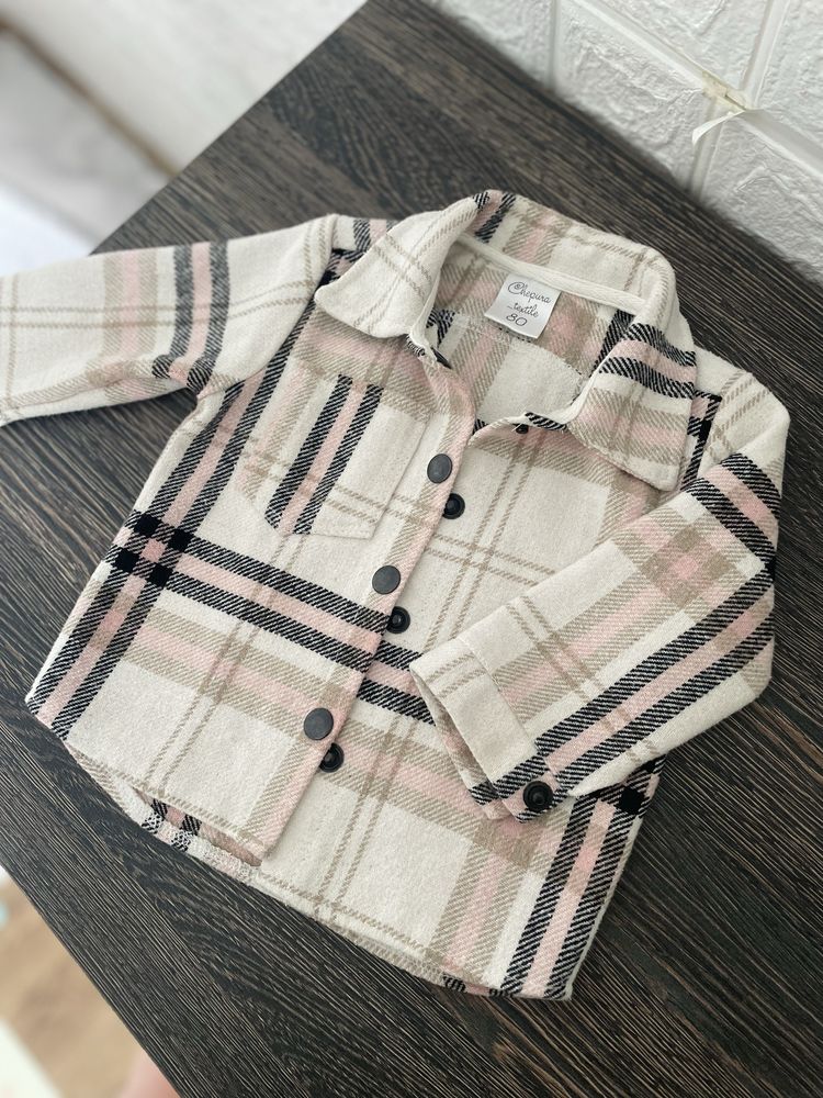 Сорочка chepura textile рубашка 74-80 картата