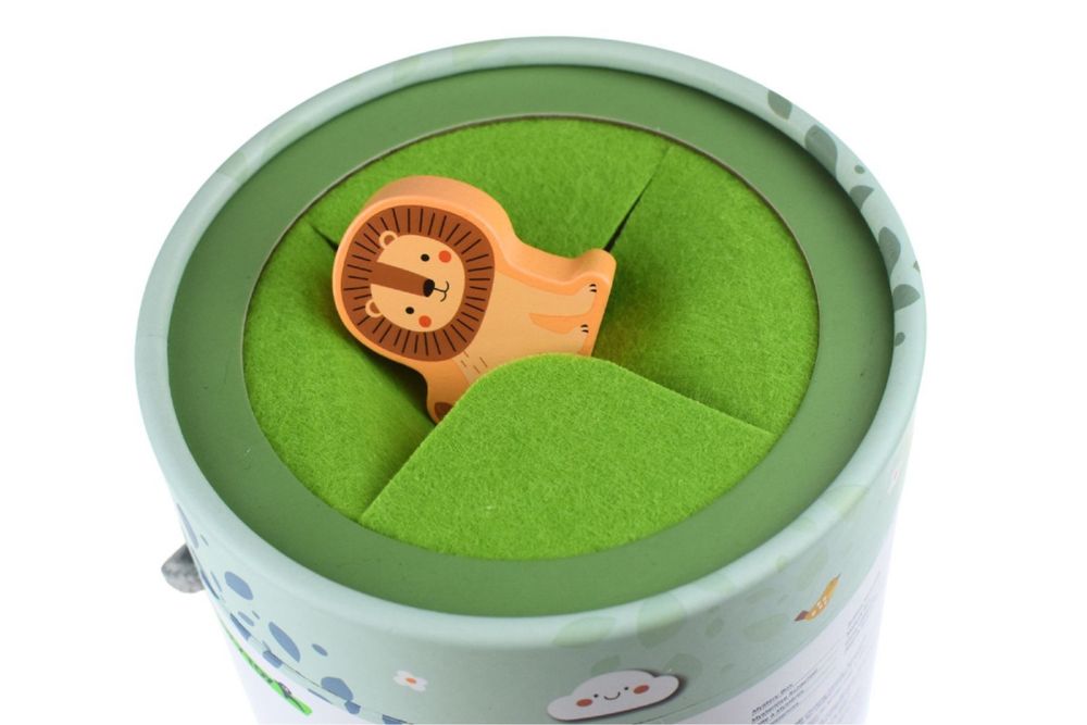 Тактильна гра “Таємниче відерце” Tooky Toy дерев’яне сенсорне лото