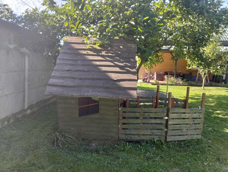 Domek ogrodowy drewniany dla dzieci