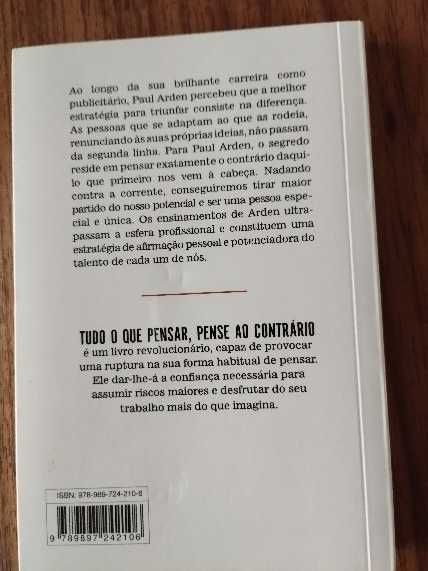 Tudo o que Pensar, Pense ao Contrário, de Paul Arden