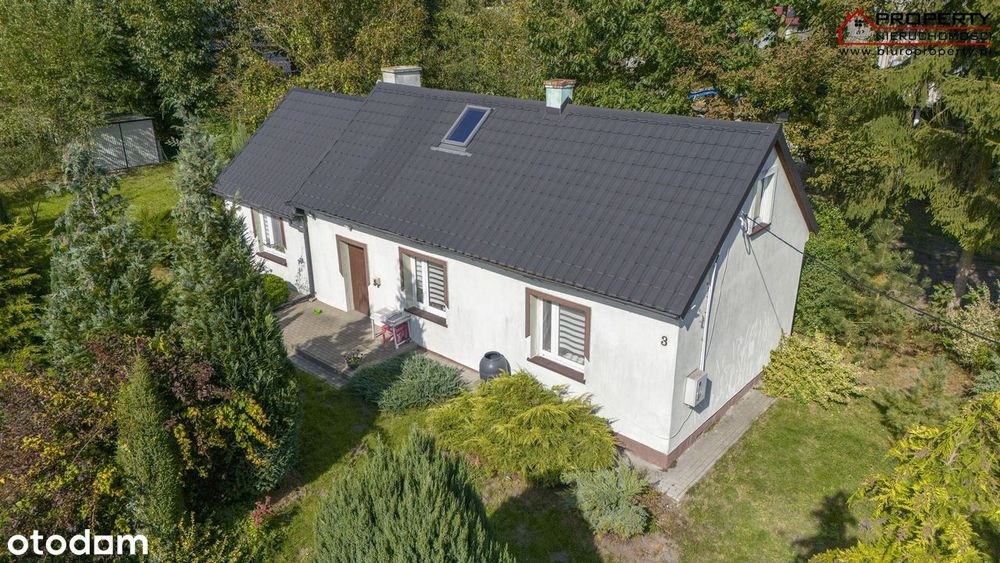 Dom 80m2 na działce 2100m2, Brzezie 10km od Buska-Zdroju