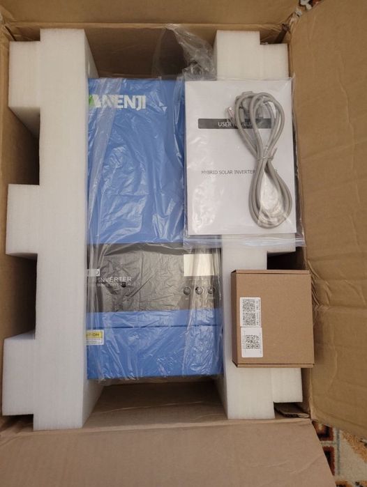 Гібридний інвертор, гибридный инвертор з вбудованим Wi-Fi  ANENJI 6,2