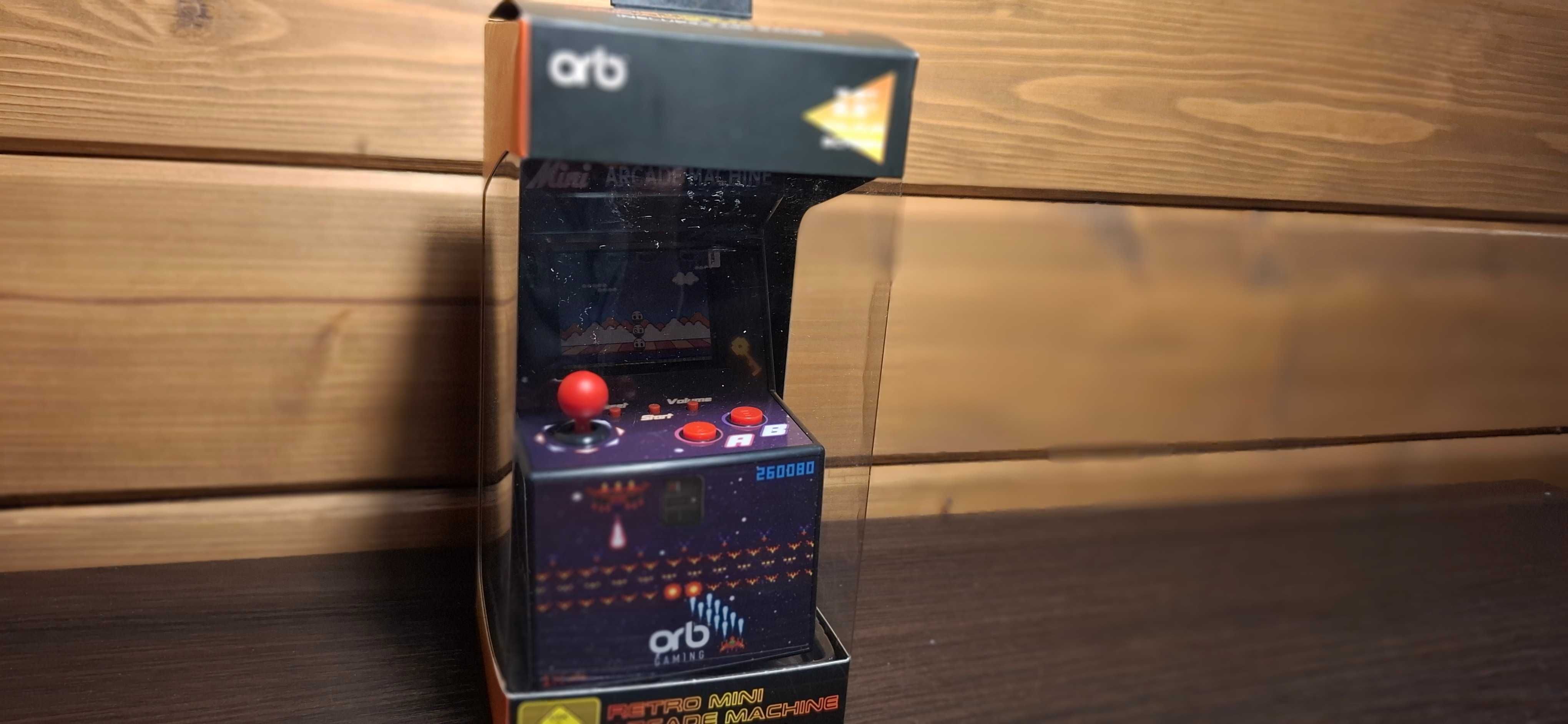 ORB Retro Mini Arcade Machine - 300 Gier - Mini Automat Arcade z Grami