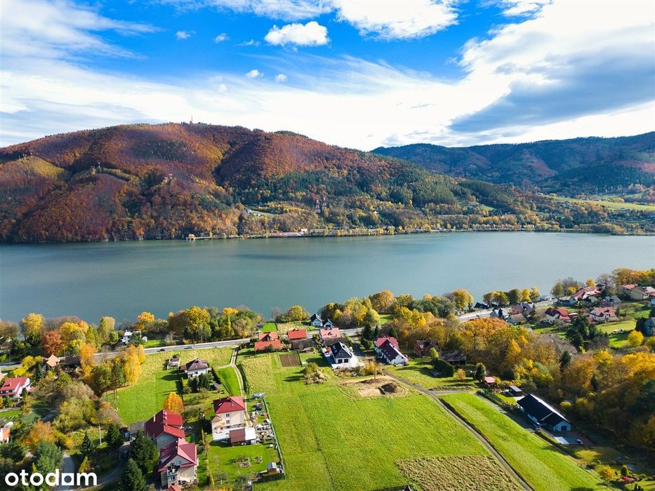 Działka z widokiem na jezioro i Górę Żar