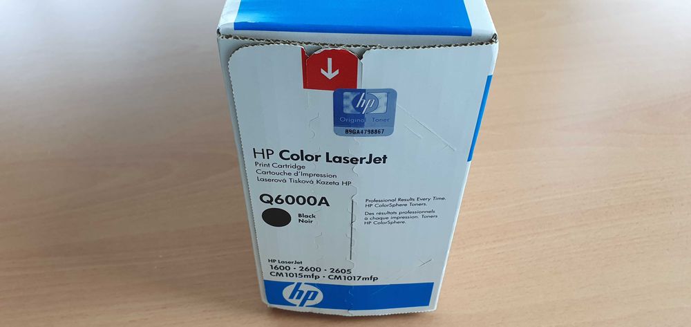 Toner HP Laserjet 124A (Q6000A) Preto (NOVOS)