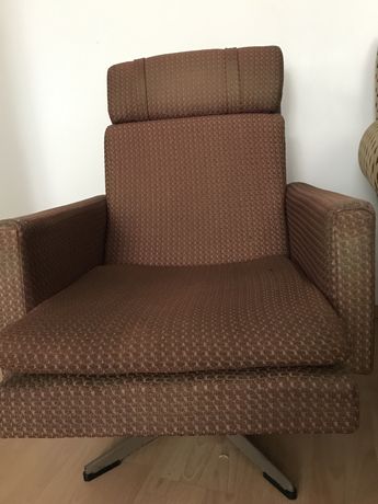 Fotele obracane | PRL | vintage