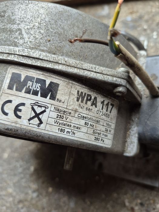 Dmuchawa WPA117 z pompą
