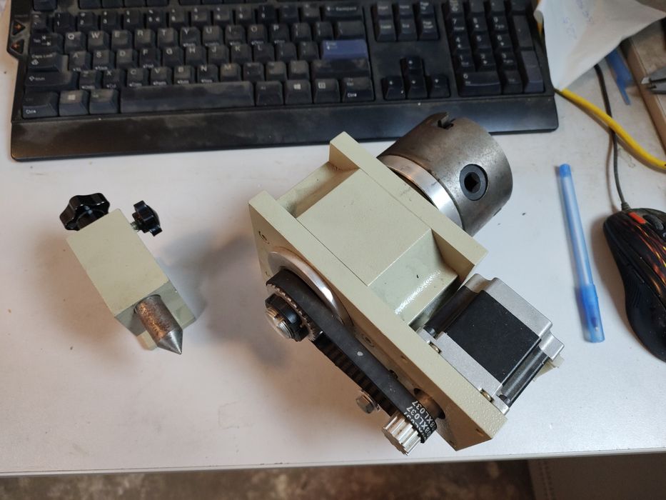 Czwarta oś do cnc plus konik