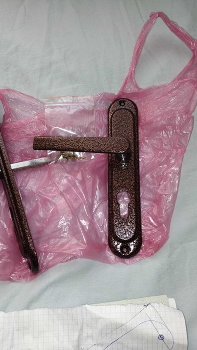 Ручки дверні емальовані