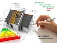 Świadectwa energetyczne