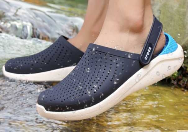 Мужские Crocs LiteRide Navy/Pepper и др. Сабо Крокс лайт райт 36-45р.