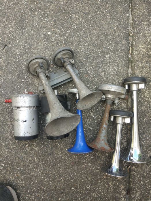 Buzinas corneta com compressor