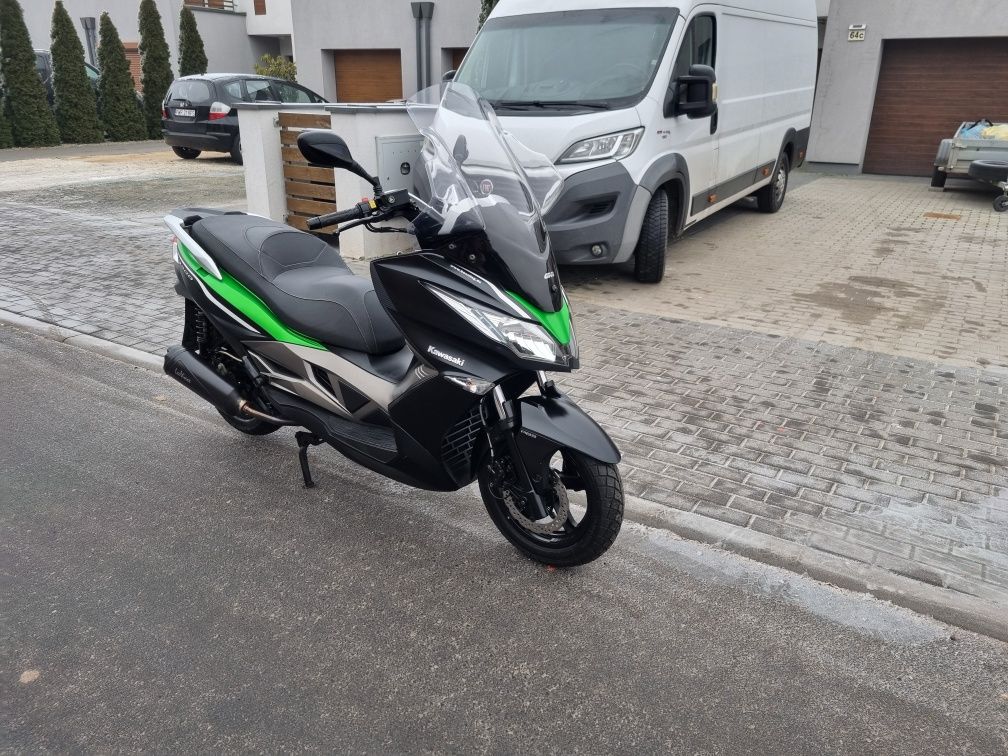 Kawasaki J300 ABS 2014 rok, ZADBANY, FILM 4K Transport pod dom