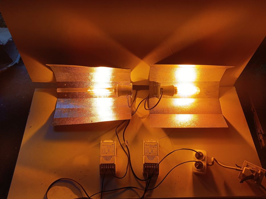 Zestaw growbox lampy hps
