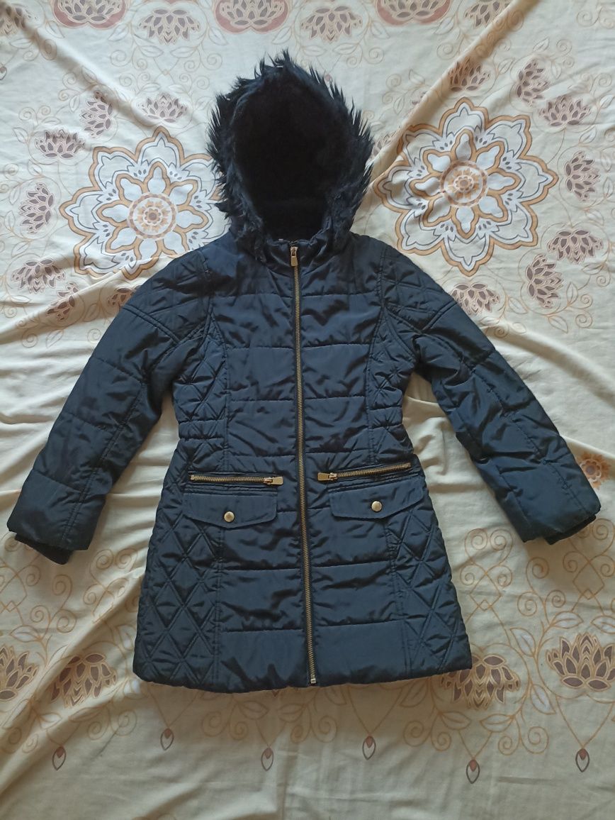 Детское пальто на девочку 9-10 лет