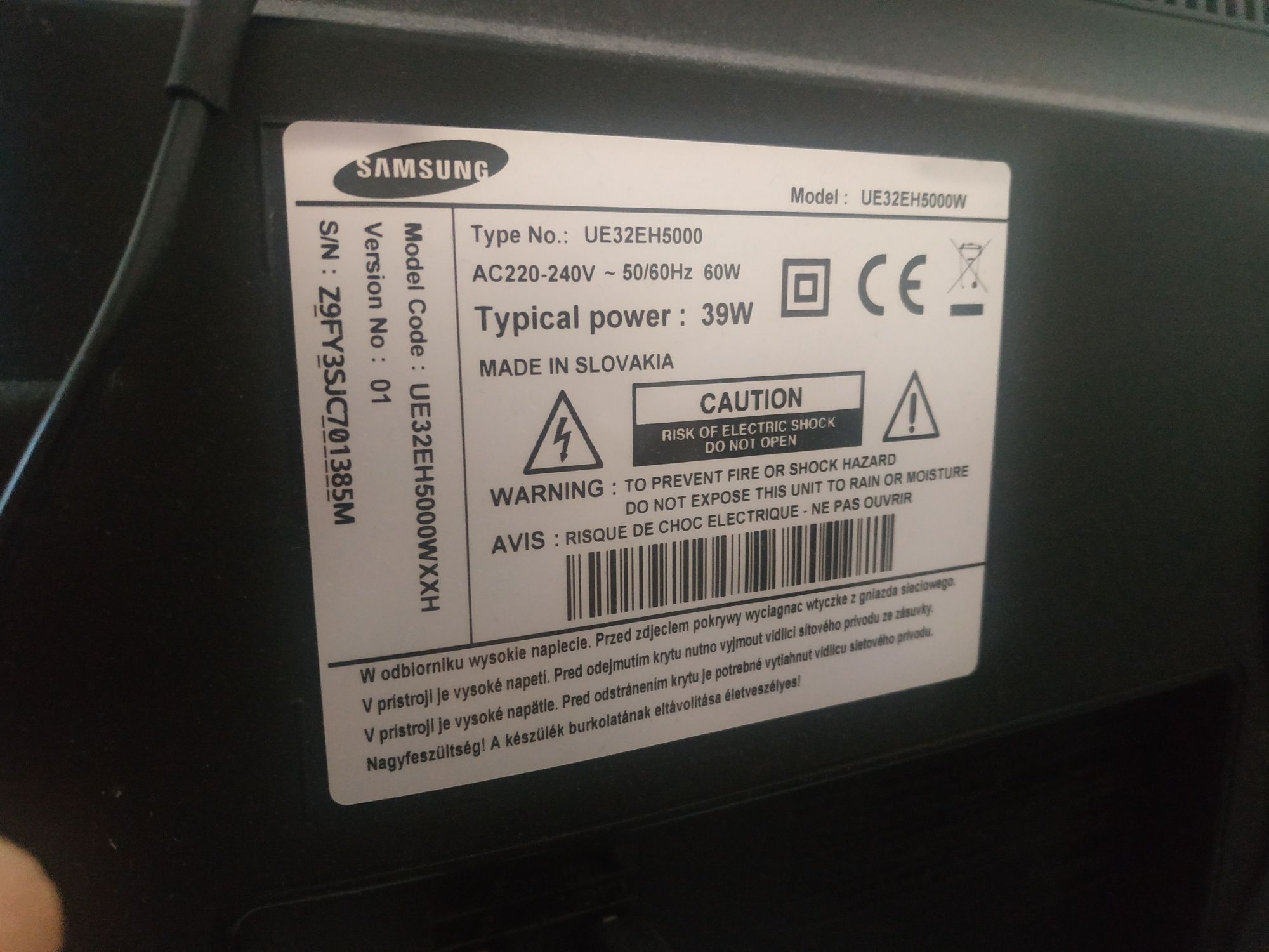 Telewizor Samsung UE32EH5000W