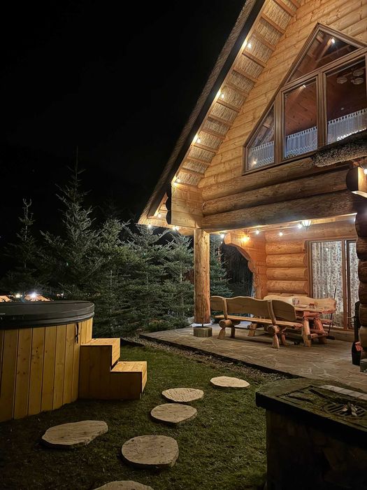 Domek na wynajem z sauna i balią ZADZWON! Quady