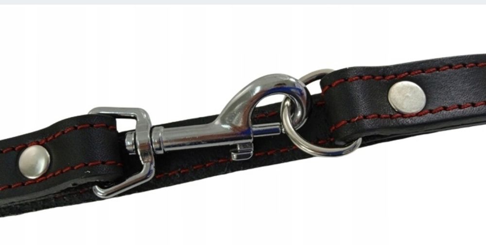 SMYCZ skóra przepinana czarna 210 cm HADA