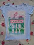T-SHIRT, Koszulka Blękitna, firmy: Sinsay, Roz. XS/S OKAZJA !