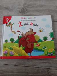 Książka dla dzieci ż jak żubr Małgorzata strzałkowska