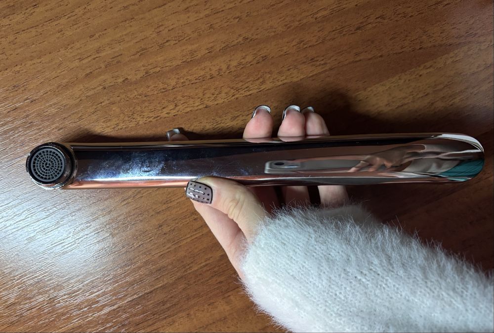 Вилив (гусак) Хромований вигнутий HAIBA M7225S (25 см)