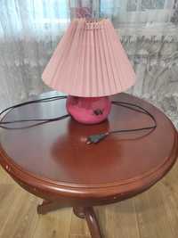 Плиссированный абажур, настольная лампа, прикроватный светильник
