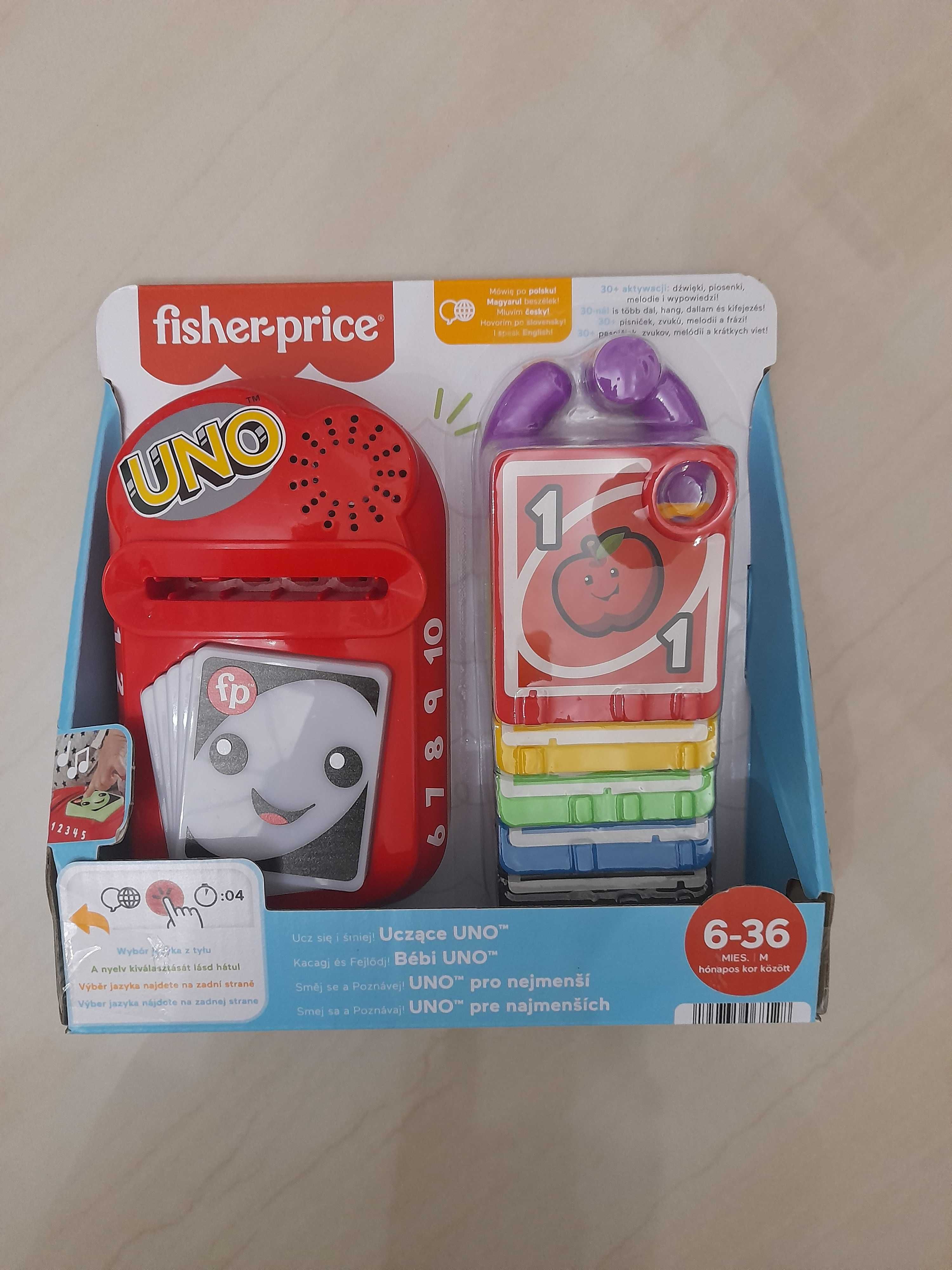 Fisher Price. Uno. Zabawka edukacyjna