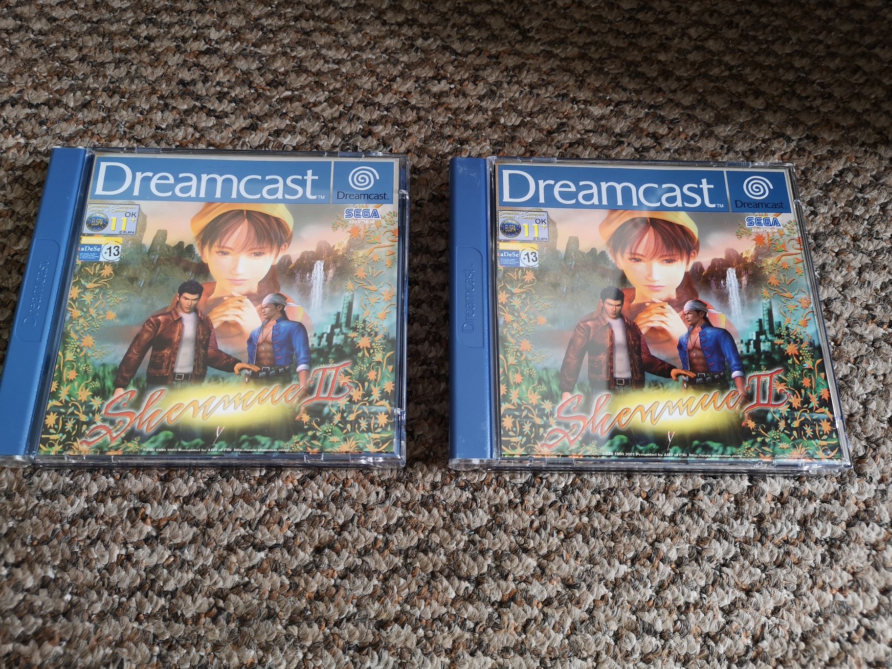 Sega Dreamcast gra Shenmue 2 PAL język angielski  bez rys