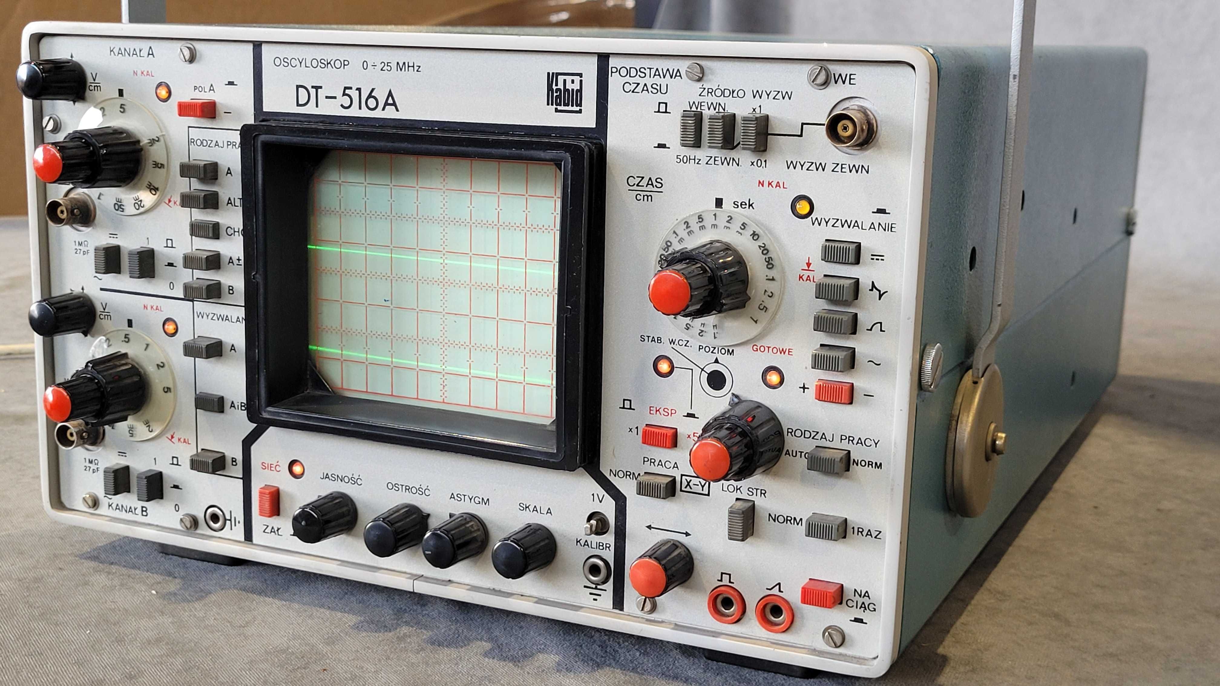 Oscyloskop Radiotechnika DT-516 A.