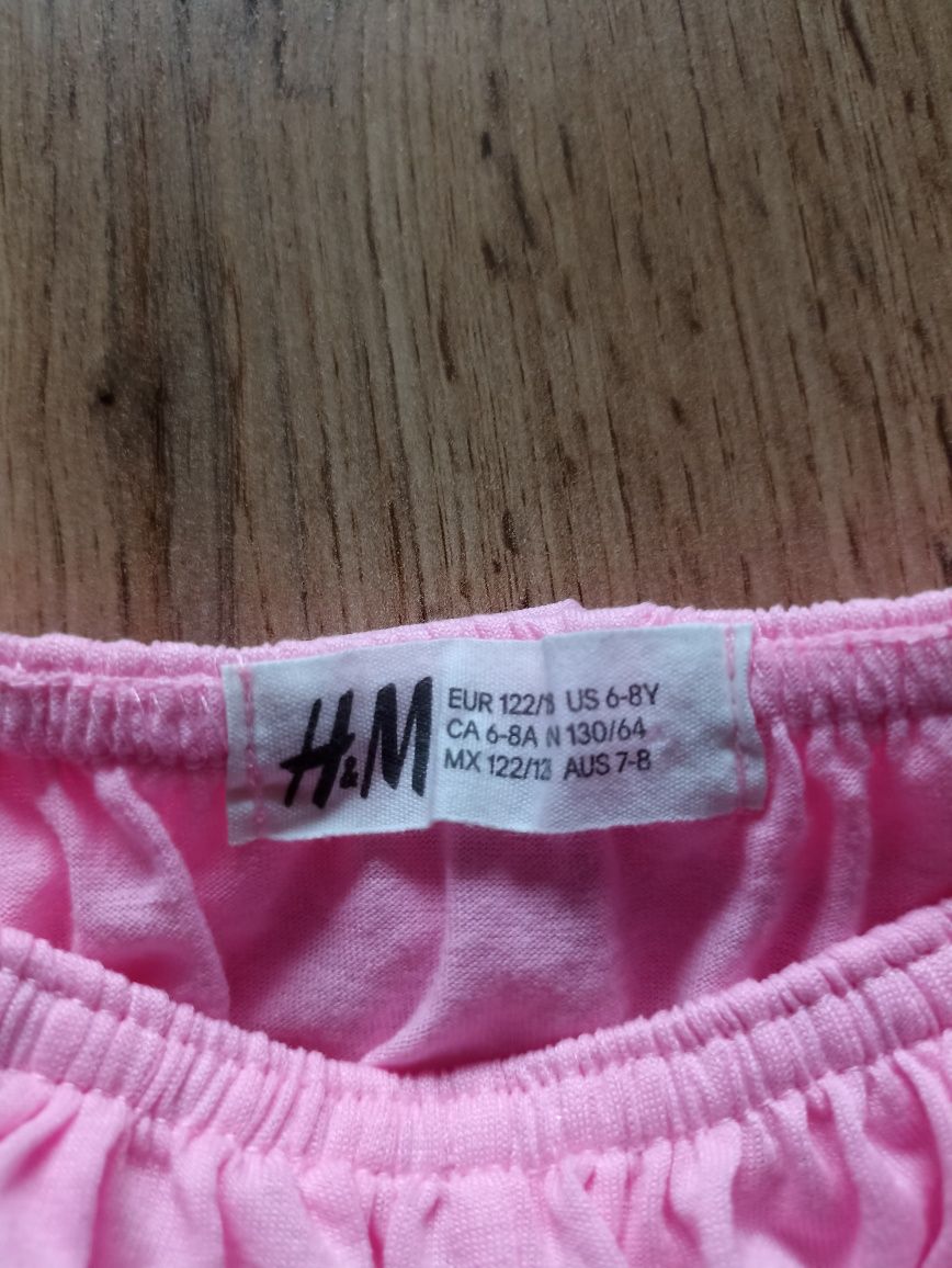 Bluzeczka dziewczęca H&M na 122-128cm