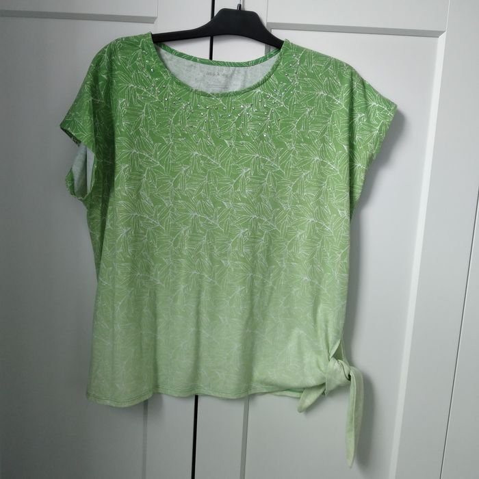 bluzka damska XL White Stag zielona bluzeczka t-shirt