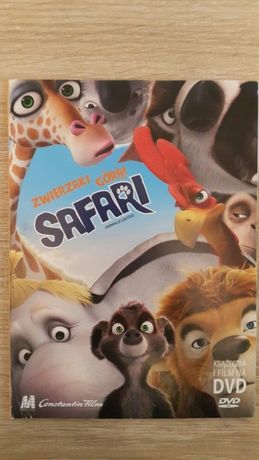 Safari Zwierzaki górą! film DVD + książeczka