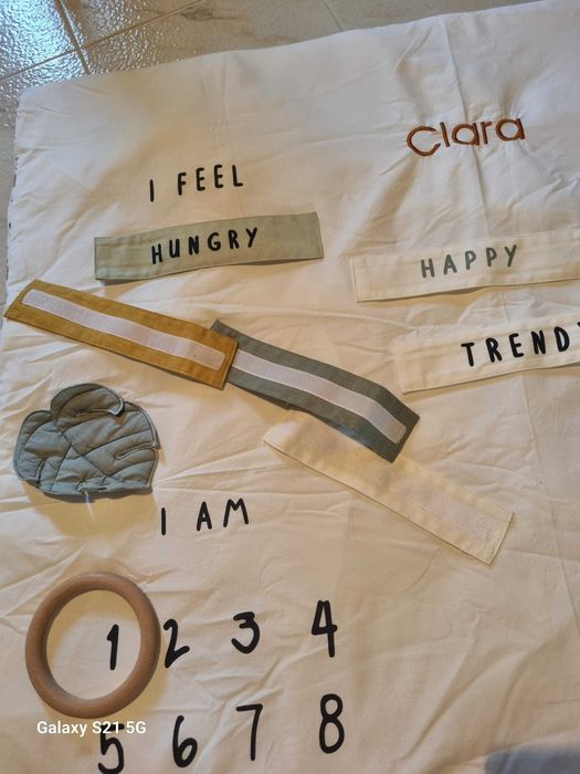Tapete Evolutivo com nome Clara