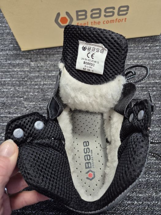 Obuwie robocze Base Protection Be Grey Mid B0883C, 38.