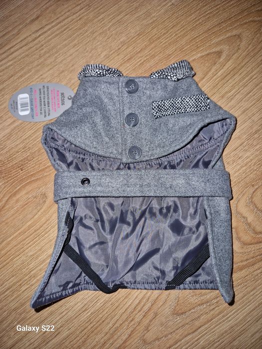 Нове твідове пальто для вашого песика, одяг для тварин р.S