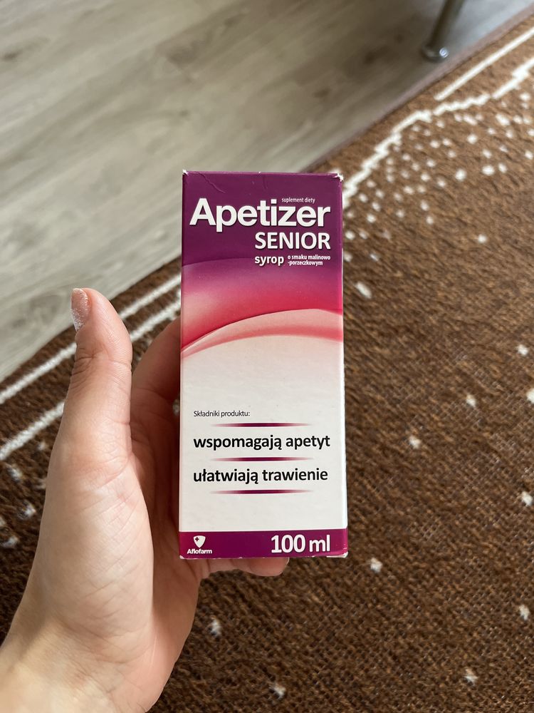 Apetizer senior smak porzeczkowy 100 ml data waznisci do 03.2026 nowy