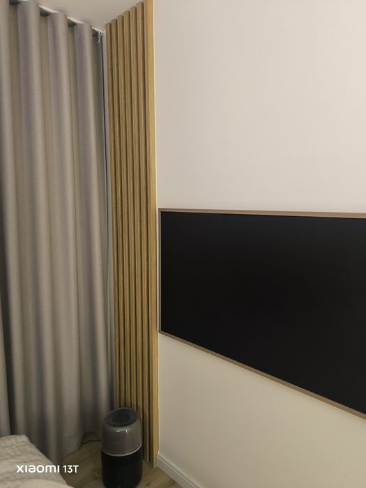 Lamele ścienne 3x4 cm, wysokość 275 cm (dąb amerykański)