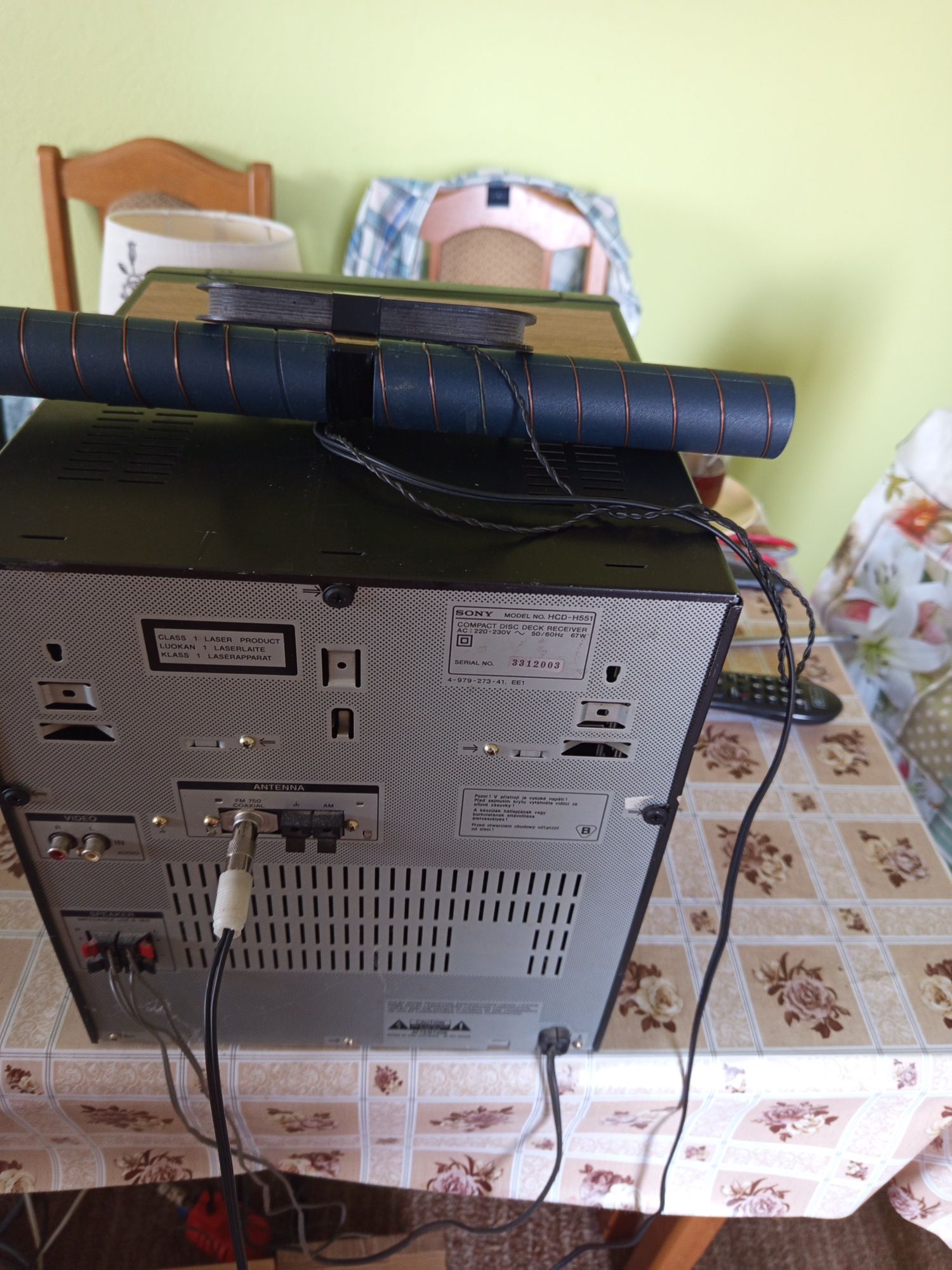 Wieża Sony Model HCD 551